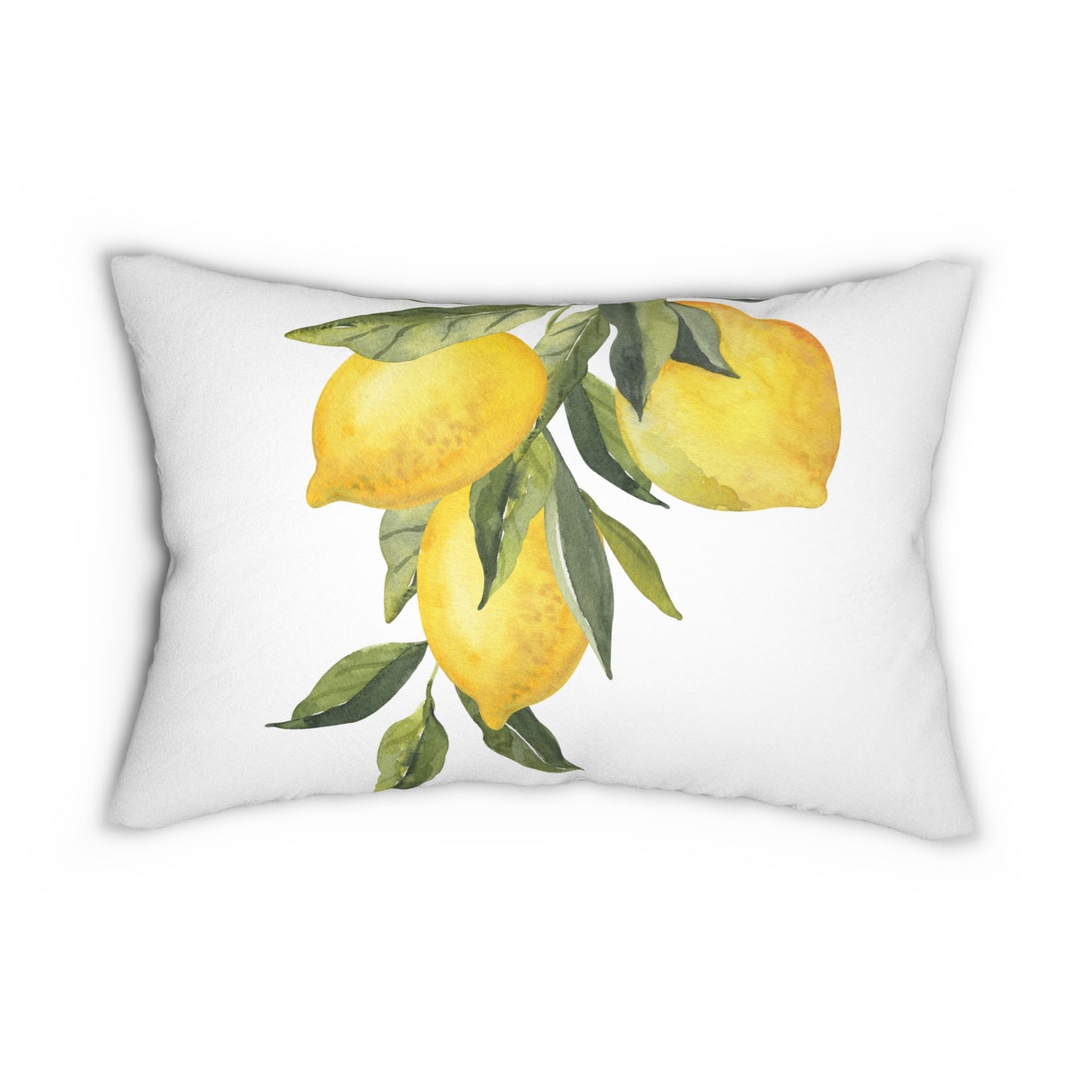 Lemon Lumbar Pillow