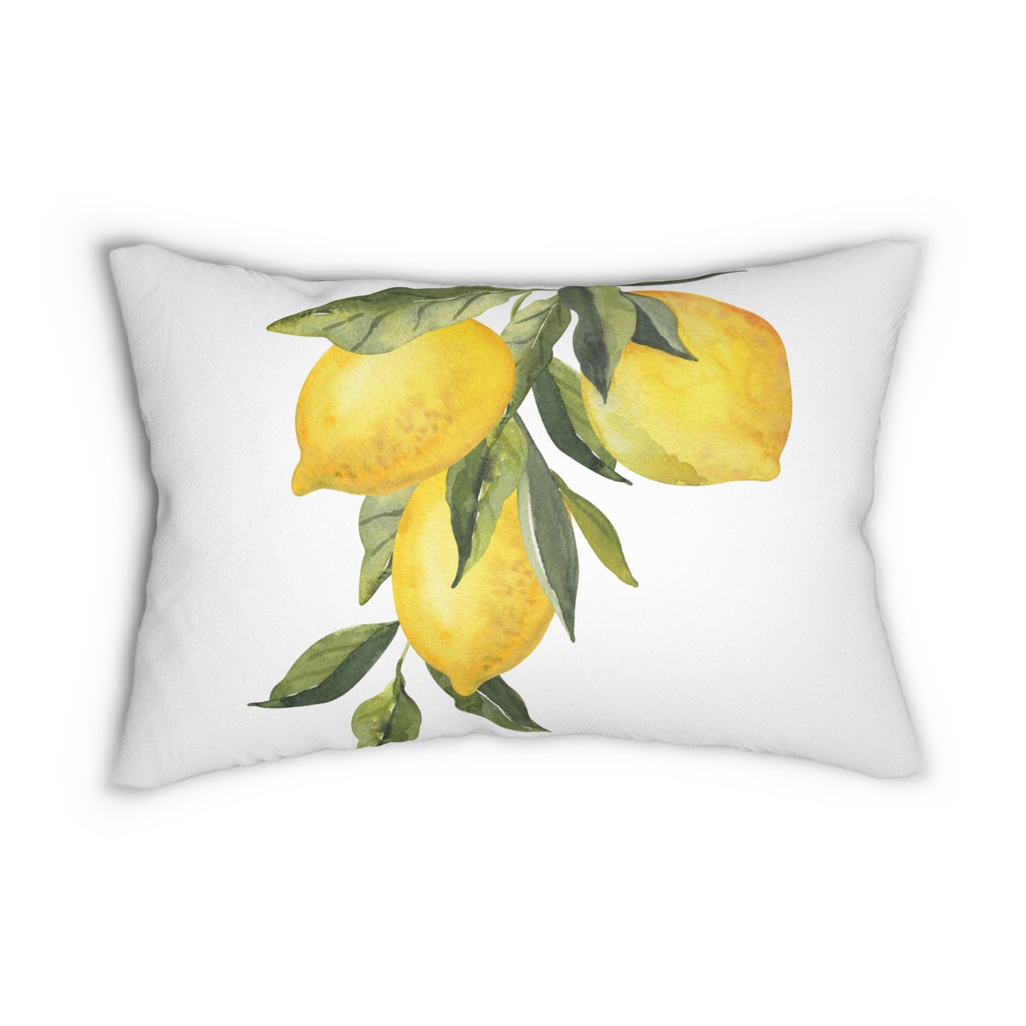 Lemon Lumbar Pillow