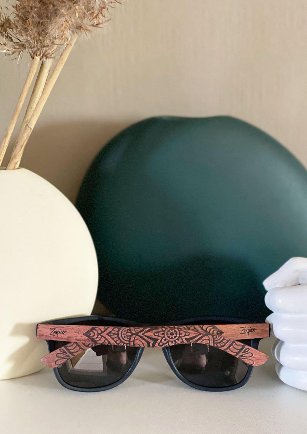 Eyewood | Engraved Wooden Sunglasses - Mandala