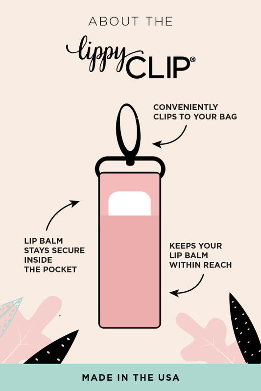 Wildflowers LippyClip® Lip Balm Holder
